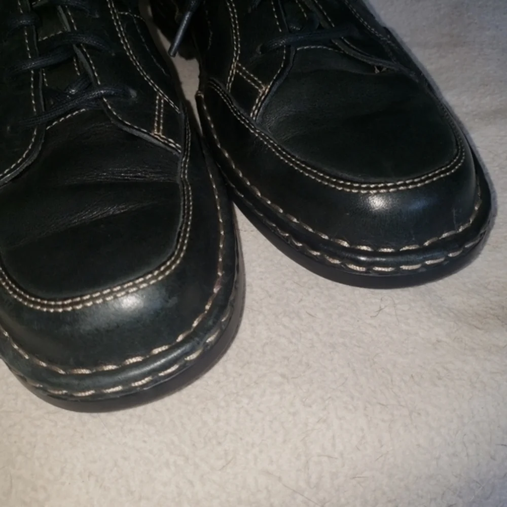 Rockport‎ Dark Black Leather Mens 8